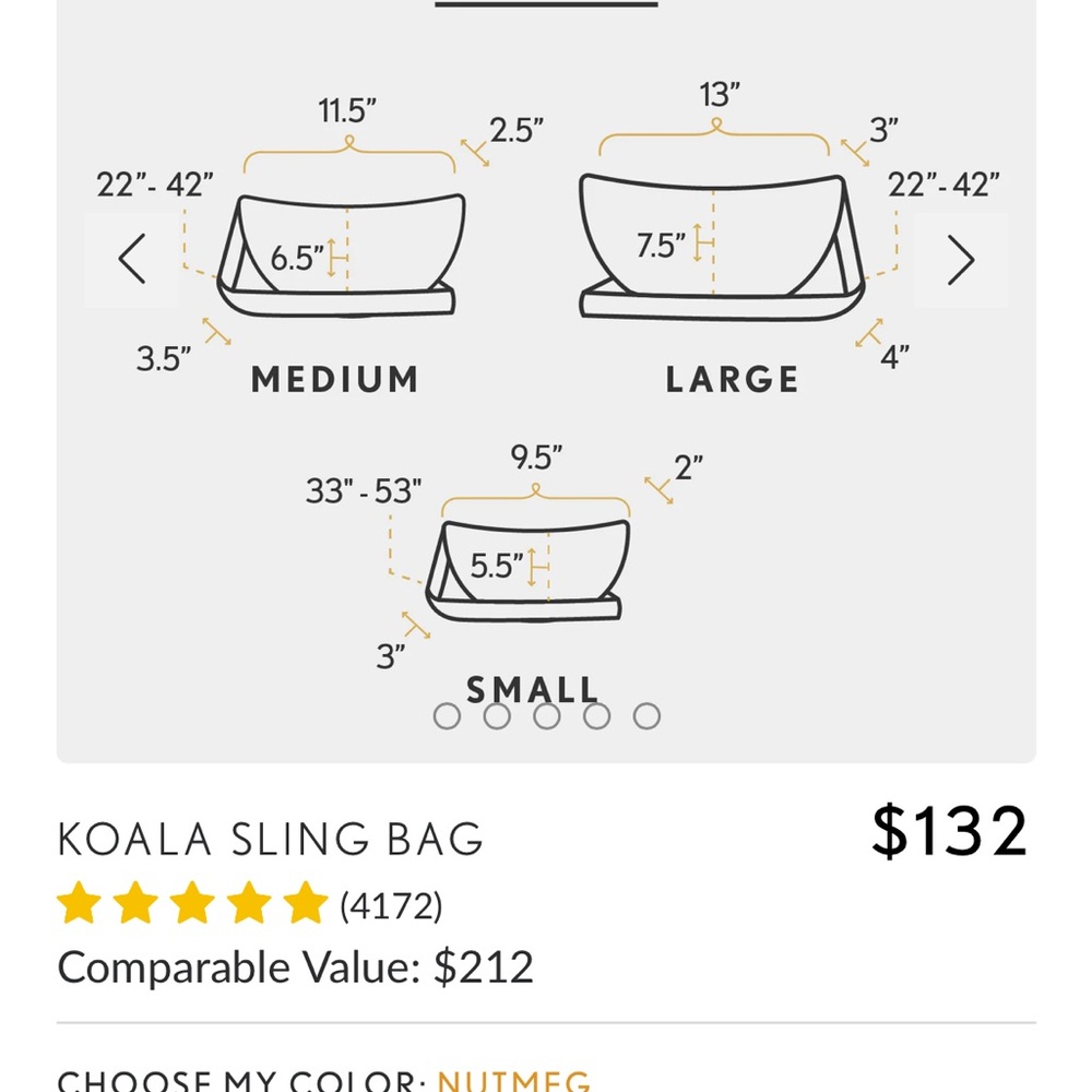 Portland Leather Goods Large Koala Bag - Picture 12 of 12